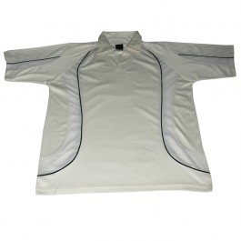 CW-009 White Cricket Shirt